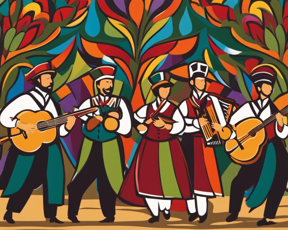 Zespół folklorystyczny promujący polską muzykę ludową