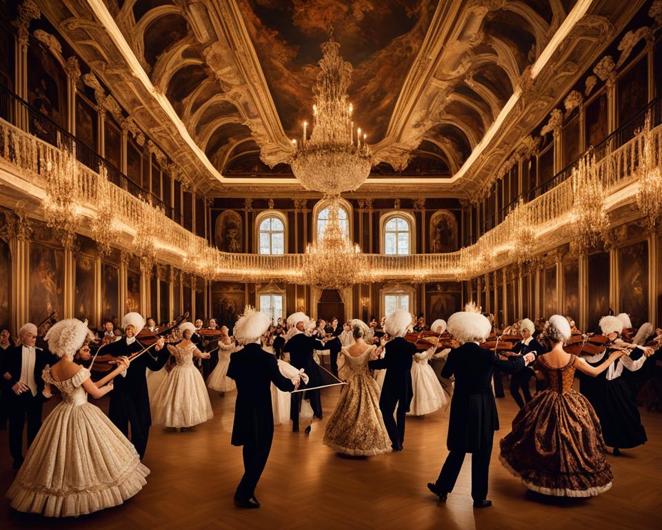 taniec barokowy allemande
